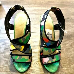 Pumps by GX (GWEN STEFANI brand) military look size 7